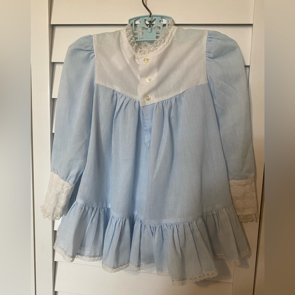 Vintage blue Cinderella dress baby girl - Picture 2 of 5